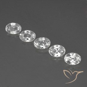 Shop natural 7.07ct ホワイト ジルコン gems, 楕円形, from カンボジア at GemSelect. In stock, global shipping!