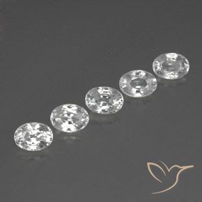 Shop natural 7.07ct ホワイト ジルコン gems, 楕円形, from カンボジア at GemSelect. In stock, global shipping!