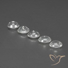 Shop natural 6.95ct クリアホワイト ジルコン gems, 楕円形, from カンボジア at GemSelect. In stock, global shipping!