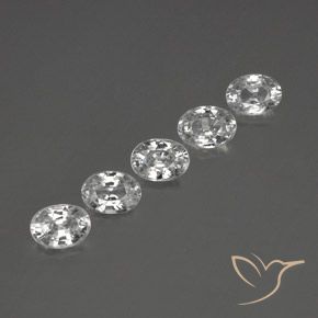 Shop natural 6.31ct クリアホワイト ジルコン gems, 楕円形, from カンボジア at GemSelect. In stock, global shipping!