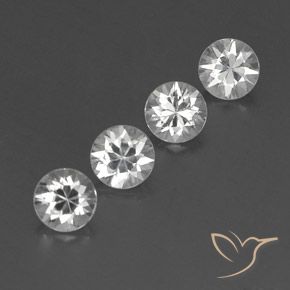 Shop natural 4.24ct ホワイト ジルコン gems, ラウンド, from カンボジア at GemSelect. In stock, global shipping!
