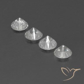 Shop natural 4.24ct ホワイト ジルコン gems, ラウンド, from カンボジア at GemSelect. In stock, global shipping!