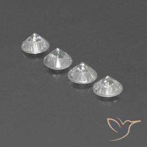 Shop natural 4.60ct ホワイト ジルコン gems, ラウンド, from カンボジア at GemSelect. In stock, global shipping!