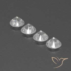 Shop natural 4.64ct ホワイト ジルコン gems, ラウンド, from カンボジア at GemSelect. In stock, global shipping!