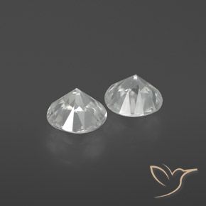 Shop natural 2.30ct ホワイト ジルコン gems, ラウンド, from カンボジア at GemSelect. In stock, global shipping!