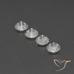 Shop natural 4.71ct ホワイト ジルコン gems, ラウンド, from カンボジア at GemSelect. In stock, global shipping!