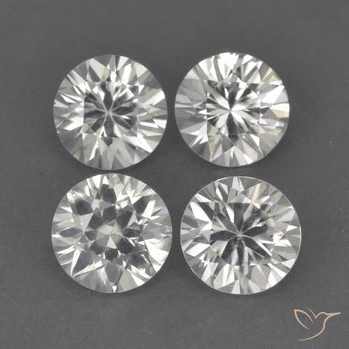 Shop natural 4.56ct ウォームホワイト ジルコン gems, ラウンド, from カンボジア at GemSelect. In stock, global shipping!