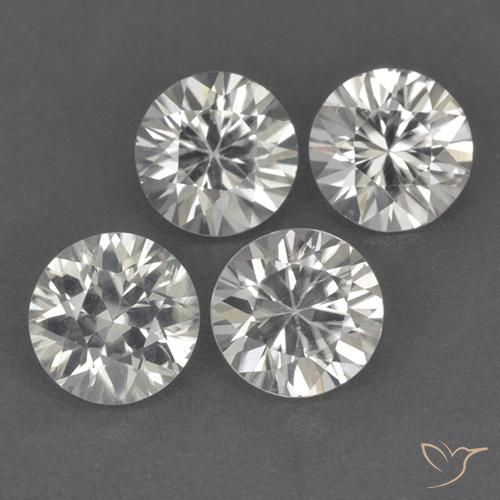 Shop natural 4.56ct ウォームホワイト ジルコン gems, ラウンド, from カンボジア at GemSelect. In stock, global shipping!