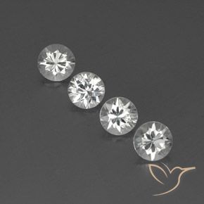 Shop natural 4.66ct ホワイト ジルコン gems, ラウンド, from カンボジア at GemSelect. In stock, global shipping!