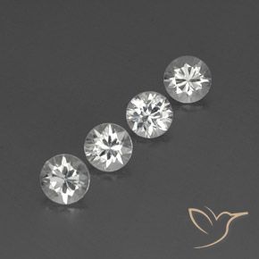 Shop natural 4.66ct ホワイト ジルコン gems, ラウンド, from カンボジア at GemSelect. In stock, global shipping!