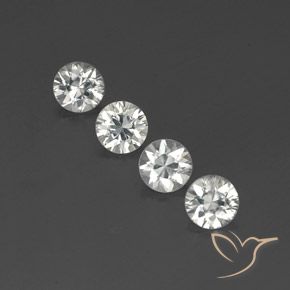 Shop natural 4.62ct クリアホワイト ジルコン gems, ラウンド, from カンボジア at GemSelect. In stock, global shipping!