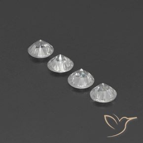 Shop natural 4.62ct クリアホワイト ジルコン gems, ラウンド, from カンボジア at GemSelect. In stock, global shipping!