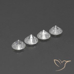 Shop natural 4.38ct ホワイト ジルコン gems, ラウンド, from カンボジア at GemSelect. In stock, global shipping!