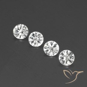Shop natural 4.21ct クリアホワイト ジルコン gems, ラウンド, from カンボジア at GemSelect. In stock, global shipping!