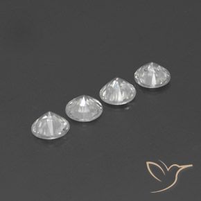 Shop natural 4.21ct クリアホワイト ジルコン gems, ラウンド, from カンボジア at GemSelect. In stock, global shipping!