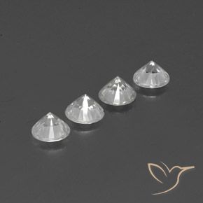 Shop natural 4.75ct クリアホワイト ジルコン gems, ラウンド, from カンボジア at GemSelect. In stock, global shipping!