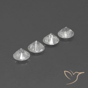 Shop natural 4.41ct クリアホワイト ジルコン gems, ラウンド, from カンボジア at GemSelect. In stock, global shipping!