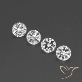Shop natural 4.44ct クリアホワイト ジルコン gems, ラウンド, from カンボジア at GemSelect. In stock, global shipping!