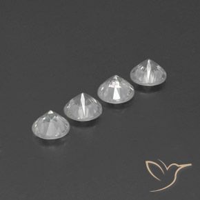 Shop natural 4.63ct クリアホワイト ジルコン gems, ラウンド, from カンボジア at GemSelect. In stock, global shipping!