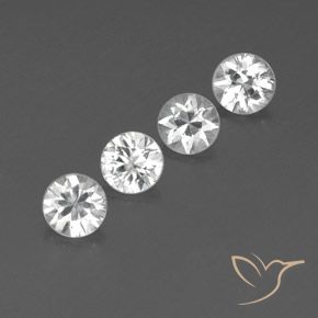 Shop natural 4.54ct ホワイト ジルコン gems, ラウンド, from カンボジア at GemSelect. In stock, global shipping!