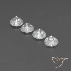 Shop natural 4.54ct ホワイト ジルコン gems, ラウンド, from カンボジア at GemSelect. In stock, global shipping!