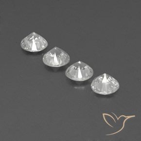 Shop natural 4.36ct ホワイト ジルコン gems, ラウンド, from カンボジア at GemSelect. In stock, global shipping!