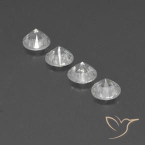 Shop natural 4.82ct ホワイト ジルコン gems, ラウンド, from カンボジア at GemSelect. In stock, global shipping!