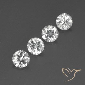 Shop natural 4.65ct ホワイト ジルコン gems, ラウンド, from カンボジア at GemSelect. In stock, global shipping!