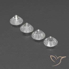 Shop natural 4.93ct ホワイト ジルコン gems, ラウンド, from カンボジア at GemSelect. In stock, global shipping!