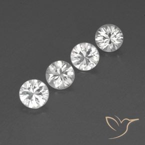 Shop natural 4.57ct ホワイト ジルコン gems, ラウンド, from カンボジア at GemSelect. In stock, global shipping!