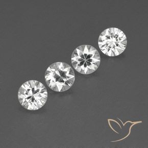 Shop natural 4.41ct ホワイト ジルコン gems, ラウンド, from カンボジア at GemSelect. In stock, global shipping!