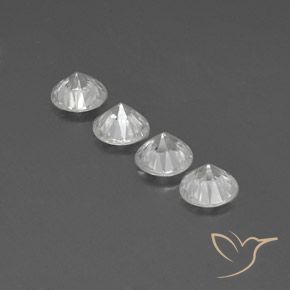 Shop natural 4.41ct ホワイト ジルコン gems, ラウンド, from カンボジア at GemSelect. In stock, global shipping!