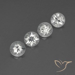 Shop natural 4.72ct クリアホワイト ジルコン gems, ラウンド, from カンボジア at GemSelect. In stock, global shipping!
