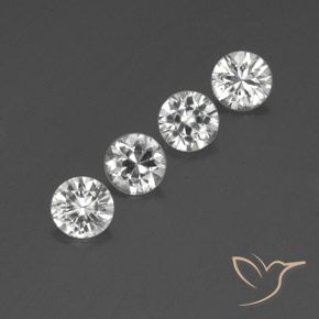 Shop natural 3.95ct クリアホワイト ジルコン gems, ラウンド, from カンボジア at GemSelect. In stock, global shipping!