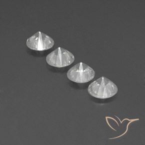 Shop natural 4.44ct クリアホワイト ジルコン gems, ラウンド, from カンボジア at GemSelect. In stock, global shipping!