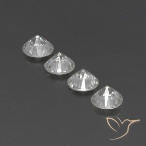 Shop natural 4.34ct ホワイト ジルコン gems, ラウンド, from カンボジア at GemSelect. In stock, global shipping!