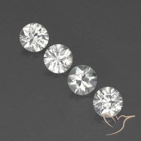 Shop natural 4.74ct ホワイト ジルコン gems, ラウンド, from カンボジア at GemSelect. In stock, global shipping!