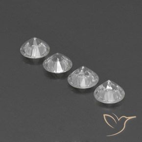 自然派の商品を探す 4.24ct ホワイト ジルコン 宝石, ラウンドカット, カンボジア からGemSelectで. 在庫あり、世界各国へ発送!