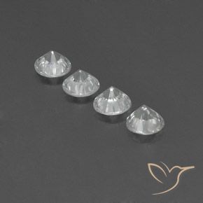 Shop natural 3.76ct ホワイト ジルコン gems, ラウンド, from カンボジア at GemSelect. In stock, global shipping!