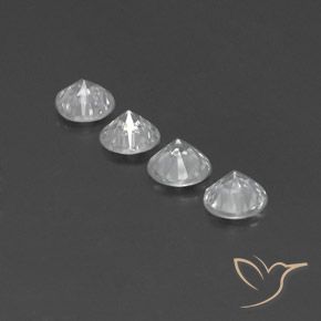 Shop natural 4.40ct ホワイト ジルコン gems, ラウンド, from カンボジア at GemSelect. In stock, global shipping!