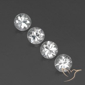 Shop natural 4.49ct クリアホワイト ジルコン gems, ラウンド, from カンボジア at GemSelect. In stock, global shipping!