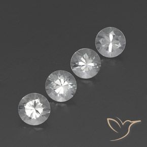 Shop natural 4.91ct クリアホワイト ジルコン gems, ラウンド, from カンボジア at GemSelect. In stock, global shipping!