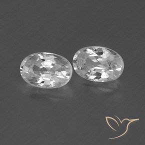 Shop natural 1.64ct クリアホワイト ジルコン gems, 楕円形, from カンボジア at GemSelect. In stock, global shipping!