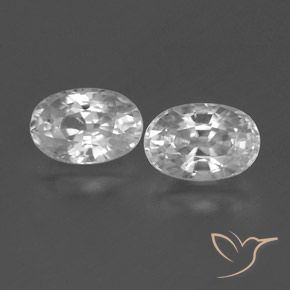 Shop natural 1.66ct クリアホワイト ジルコン gems, 楕円形, from カンボジア at GemSelect. In stock, global shipping!