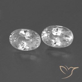 Shop natural 1.66ct クリアホワイト ジルコン gems, 楕円形, from カンボジア at GemSelect. In stock, global shipping!
