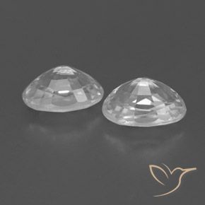Shop natural 1.66ct クリアホワイト ジルコン gems, 楕円形, from カンボジア at GemSelect. In stock, global shipping!