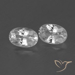 Shop natural 1.66ct クリアホワイト ジルコン gems, 楕円形, from カンボジア at GemSelect. In stock, global shipping!