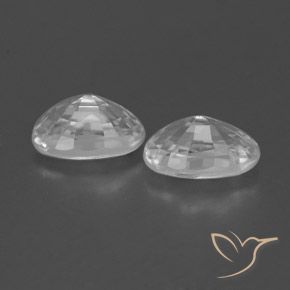 Shop natural 1.66ct クリアホワイト ジルコン gems, 楕円形, from カンボジア at GemSelect. In stock, global shipping!