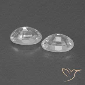 Shop natural 1.63ct クリアホワイト ジルコン gems, 楕円形, from カンボジア at GemSelect. In stock, global shipping!