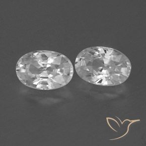 Shop natural 1.66ct クリアホワイト ジルコン gems, 楕円形, from カンボジア at GemSelect. In stock, global shipping!
